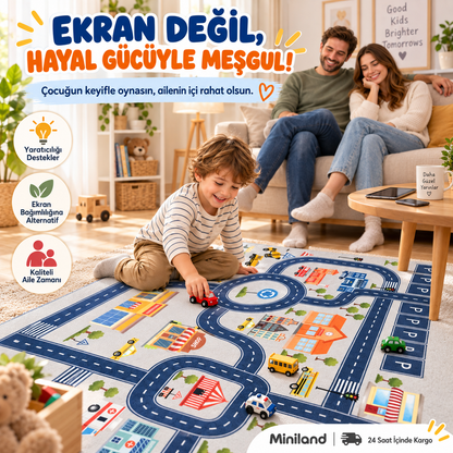 Arabalı Oyun Halısı