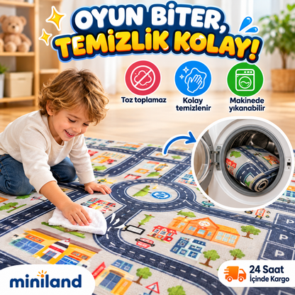 Arabalı Oyun Halısı